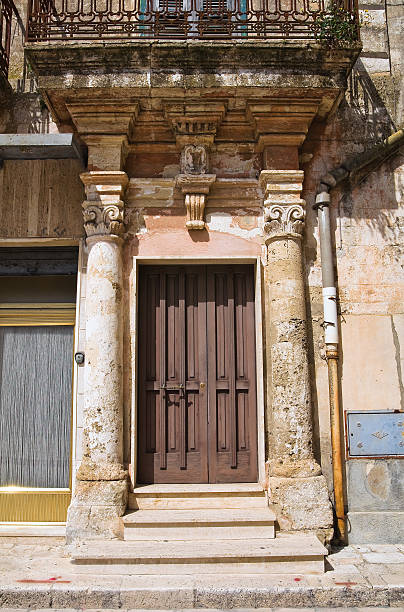 istock Historical palace. Montescaglioso. Basilicata. Italy. 522434515