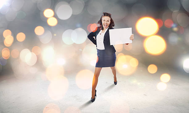 istock Girl with banner 522438295