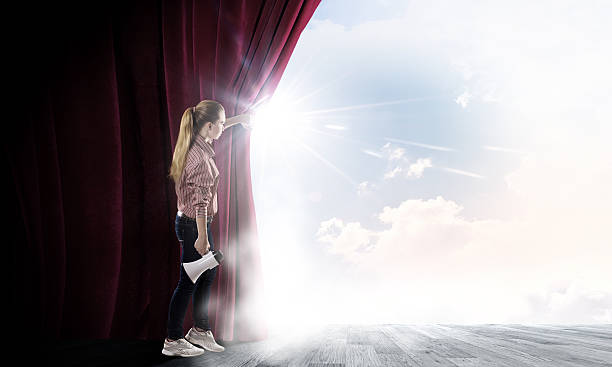 istock Girl with megaphone 522438845