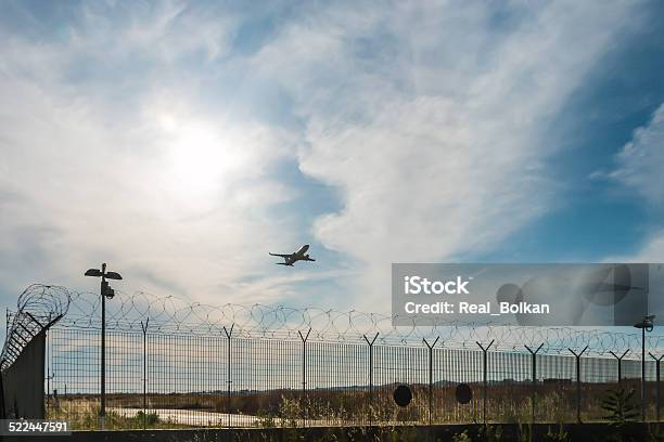 Aircraft Takeoff Stock Photo - Download Image Now - Air Vehicle, Aircraft Wing, Airplane