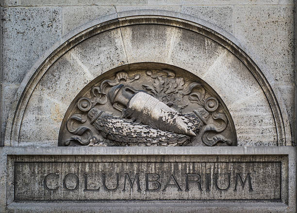 istock Columbarium in Pere Lachaise cemetery, Paris 522448519