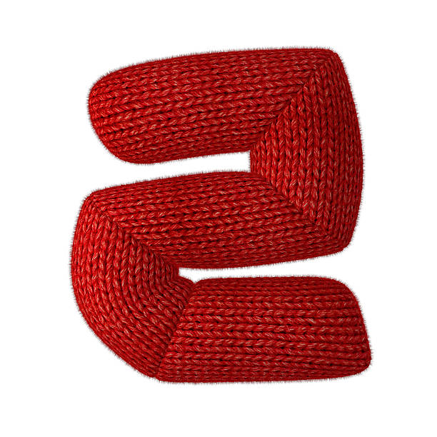 istock Letter Z Made of Wool Knit Isolated on White Background 522452459