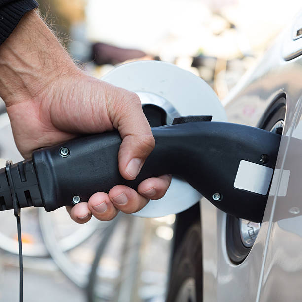 istock Electric Car in Charging Station. 522452493