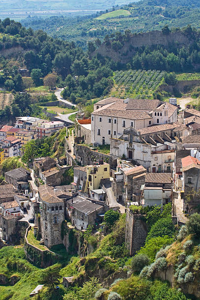 istock Panoramic view of Tursi. Basilicata. Italy. 522452863
