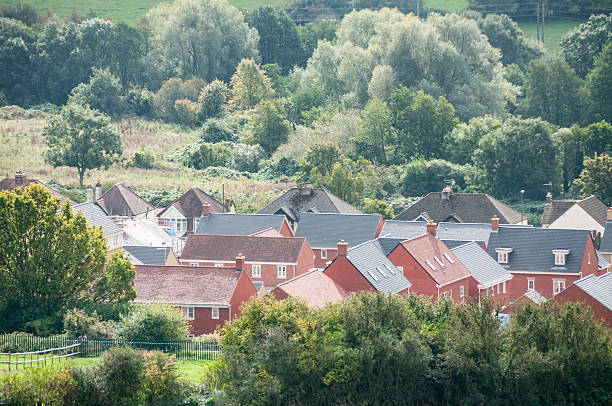 istock Homes On A Housing Estate In The UK 522453727