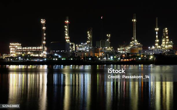 Oil Refinery Stock Photo - Download Image Now - Air Pollution, Built Structure, Chemical Plant