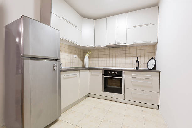 istock Interior of a modern apartment kitchen 522456230
