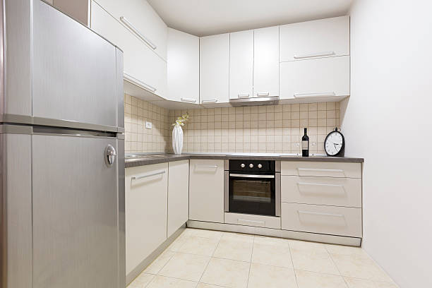 istock Interior of a modern apartment kitchen 522456798