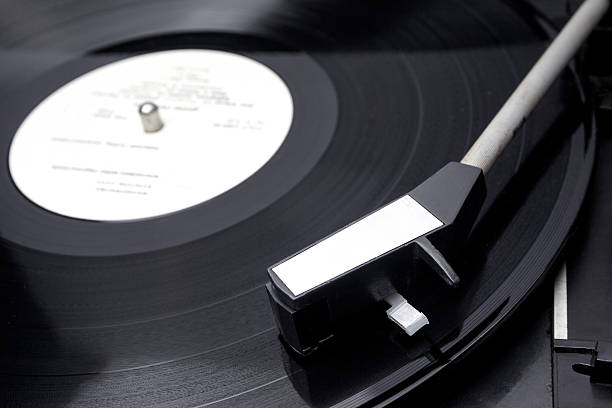 istock Detail shot of a record player 522460116