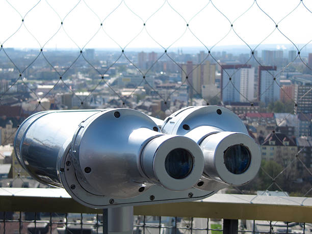 istock Stationary Tourist Telescope 522463206