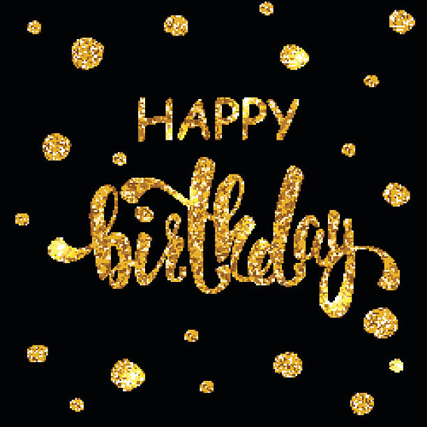 istock Happy Birthday greeting card, poster, placard. 522468412