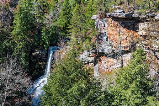 Piney Creek Falls At Fall Creek Falls State Park In Tennessee