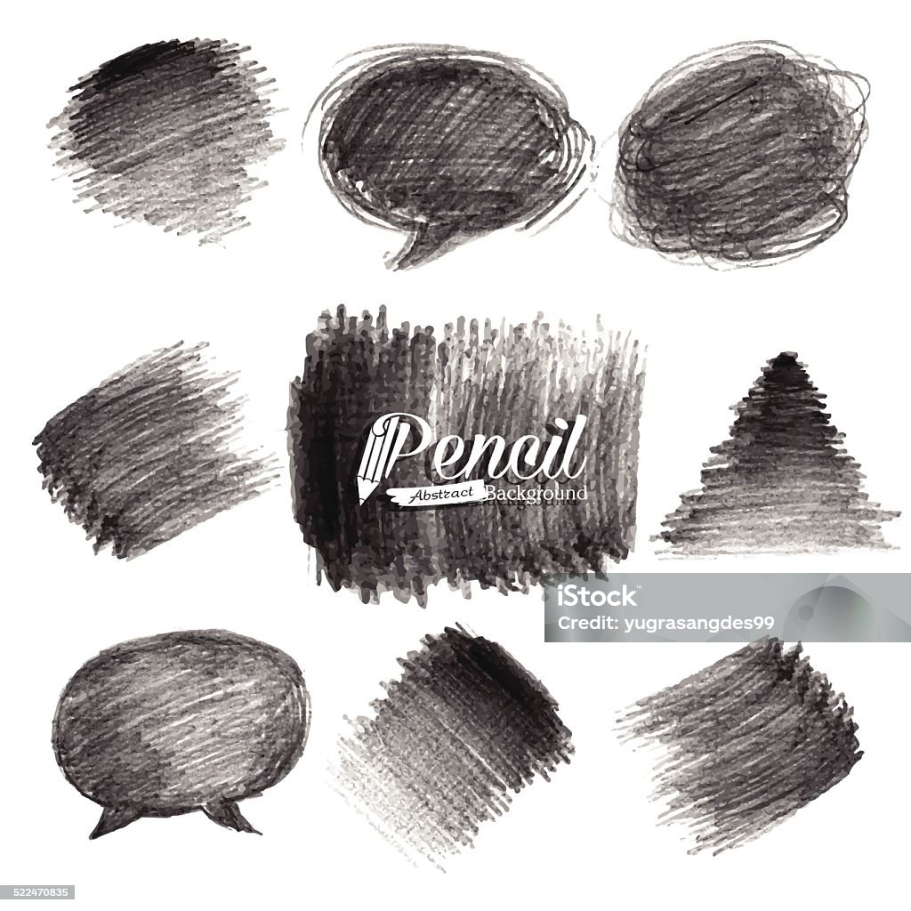 Pencil Drawing Background Stock Illustration - Download Image Now ...