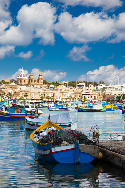istock Marsaxlokk Fishing Village 522474375