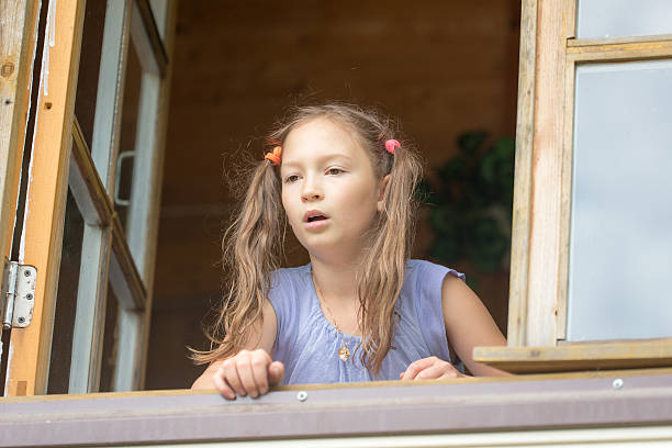istock Portrait of curious girl 522474380