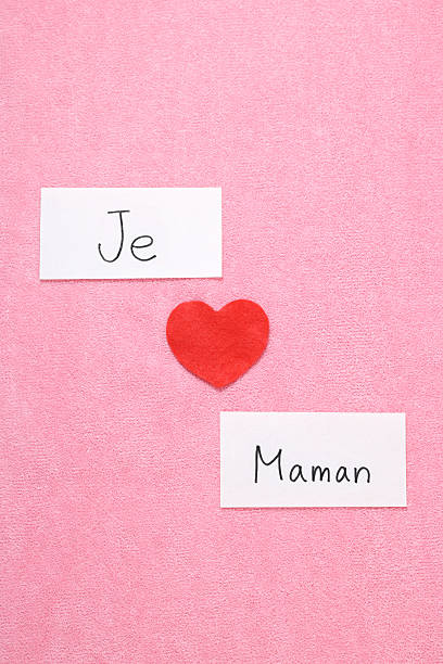 istock I Love Mom concept in French. 522474824