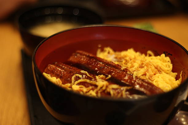 istock Delicious grill eel rice, Japanese Cuisine 522475378