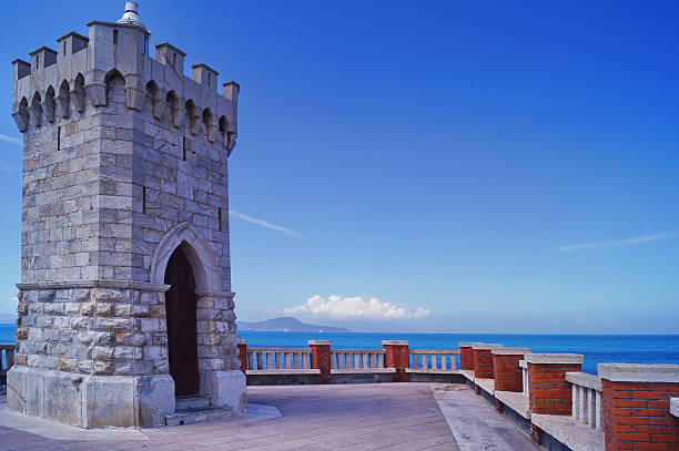 istock Lighthouse of Bovio square in Piombino 522477528
