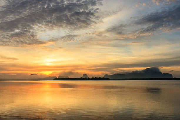 istock Sunrise at Baan Sam Chong Tai, Phang Nga,Thailand. 522479176