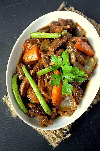 istock Black Pepper pork Asian style 522479478