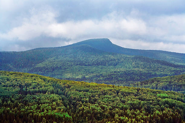 polyud mountain view stock photo