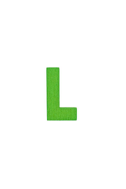 istock Isolated L capital letter 522481282