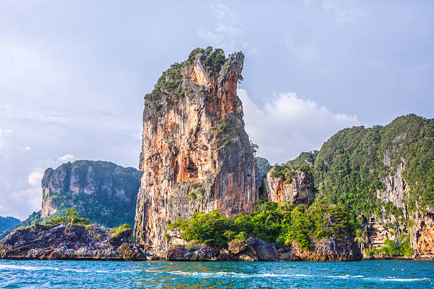 пейзаж таиланд - thailand beach nautical vessel phuket province стоковые фото и изображения