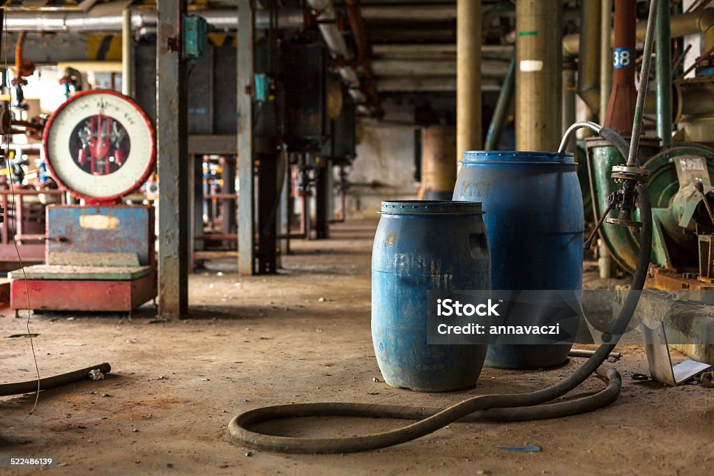 Industrial interior with chemical tanks Industrial interior with chemical tanks closeup Large Stock Photo