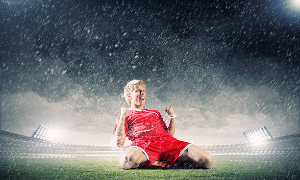 istock Football goal 522486301