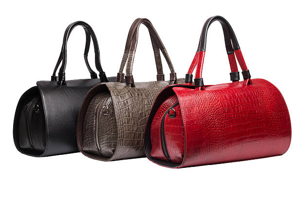 istock Natural leather female purses 522488769