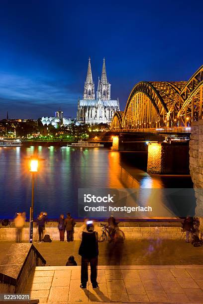 Cologne Cathedral Germany Stock Photo - Download Image Now - Ancient, Blue, Bridge - Built Structure
