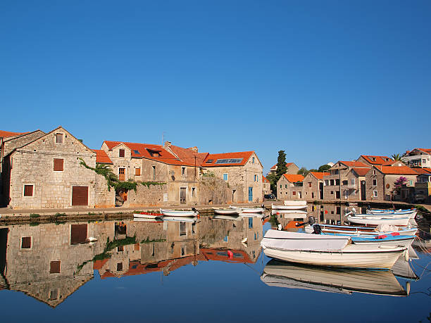 istock Morning tranquility in Vrboska 522513247