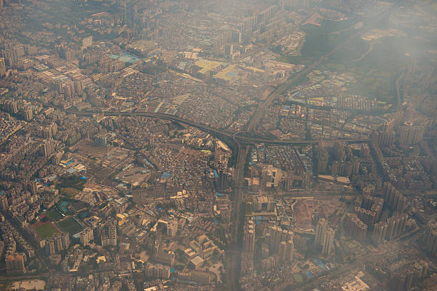 istock city in the fog 522513555