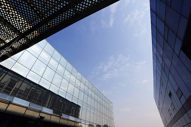 istock Modern glass and steel roof 522513851