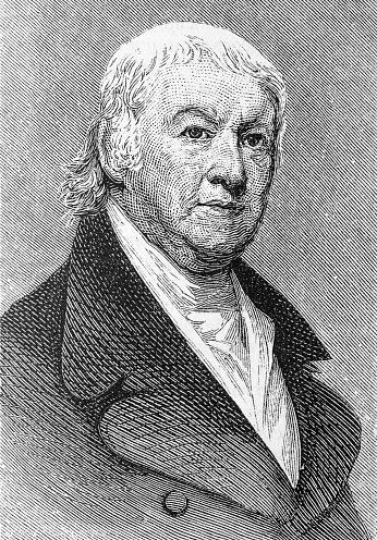 Paul Revere was a Boston silversmith, engraver,and patriot during the American Revolution most famous for his midnight ride where he warned the citizens of Concord and Lexington of the British invasion.  This portrait from the April 1876 issue of Harper's New Monthly Magazine was based on Gilbert Stuart's 1818 painting of Revere shortly before Revere's death.