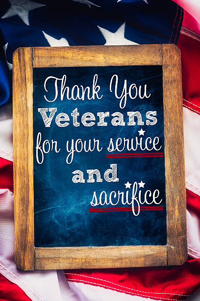 istock Veterans Day Message. Thank you Veterans. 522514141