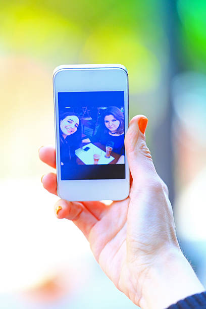 istock Best Friends Taking a Self Portrait with Mobile Phone 522514803
