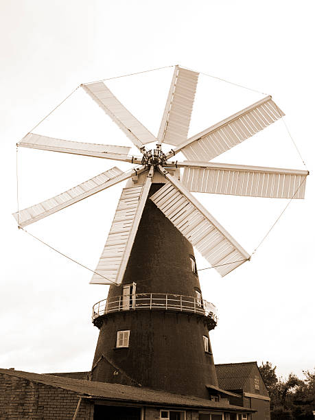 Windmill Warwickshire England UK.