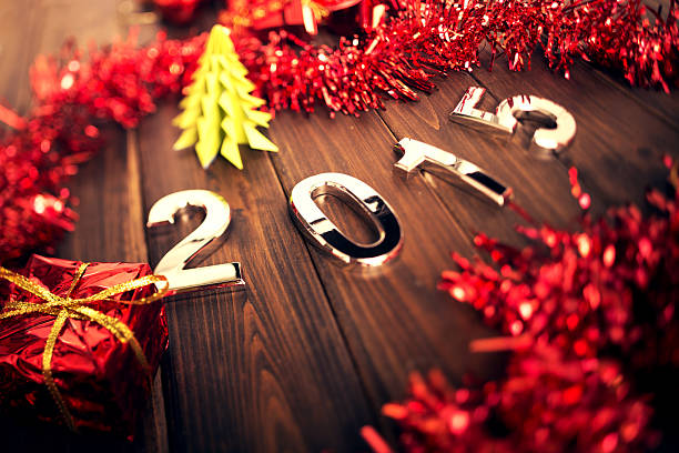 istock silver 2015 New year text on new year's decoration 522515029