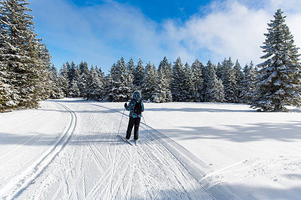 istock Ski runner on a beautiful sunny winter day....Rogla,Slovenia 522519665