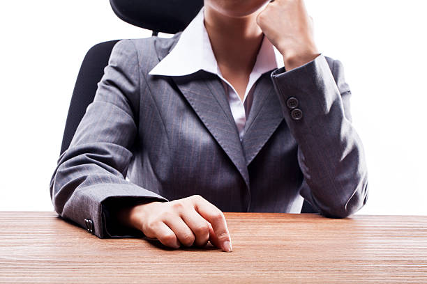 istock Businesswoman Thinking at the Desk 522521793
