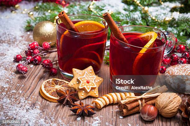 Mulled Wine Stock Photo - Download Image Now - Christmas, Mulled Wine, Food