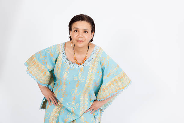 istock Beautiful woman doing different expressions in different sets of clothes 522526797