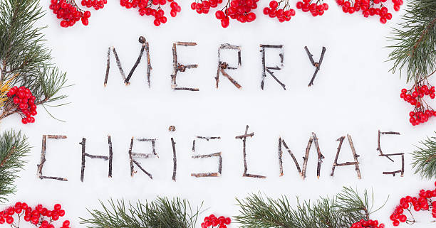 istock Merry christmas greeting card 522526997