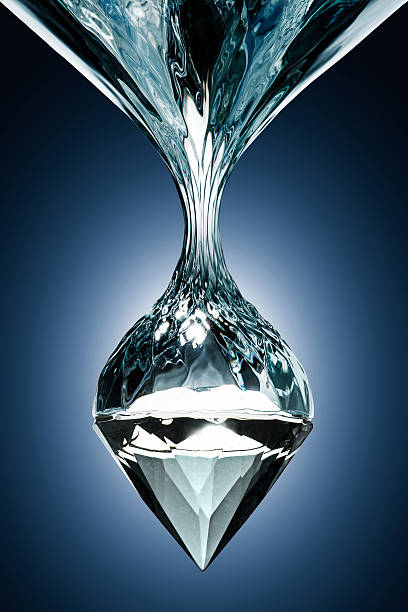 diamond bullet trough the water