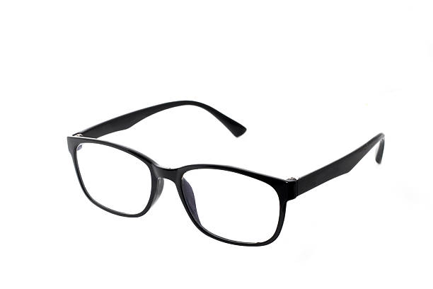 istock Black Eye Glasses Isolated on White 522535102