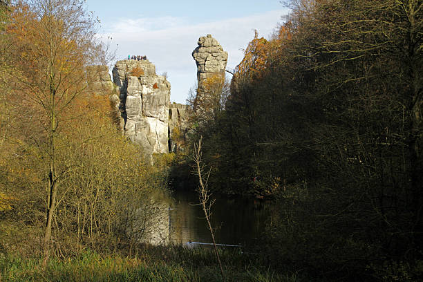 The Externsteine in autumn
