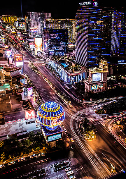 las vegas strip - the las vegas strip zdjęcia i obrazy z banku zdjęć