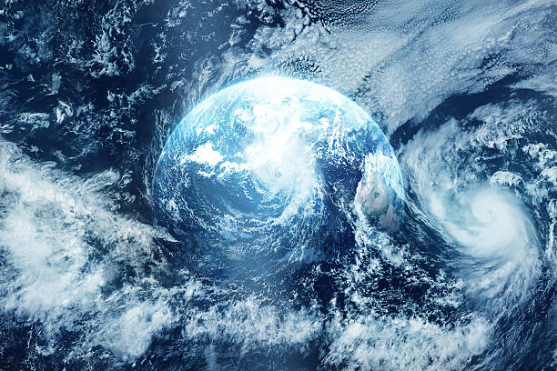 istock Storm on the earth, Original image from NASA 522539299