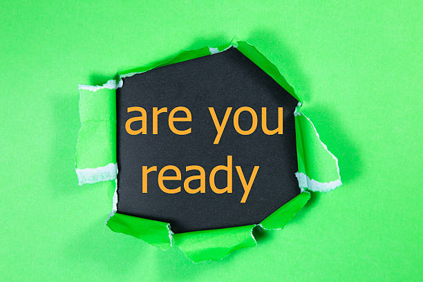 istock The question Are You Ready appearing behind black torn paper 522540118